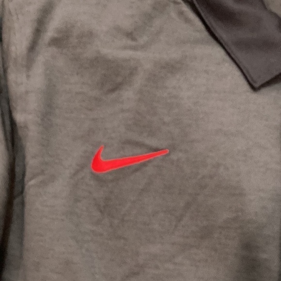 Nike Anthracite Hockey Canada DRY Stripe - Polo MEDIUM - Picture 6 of 9